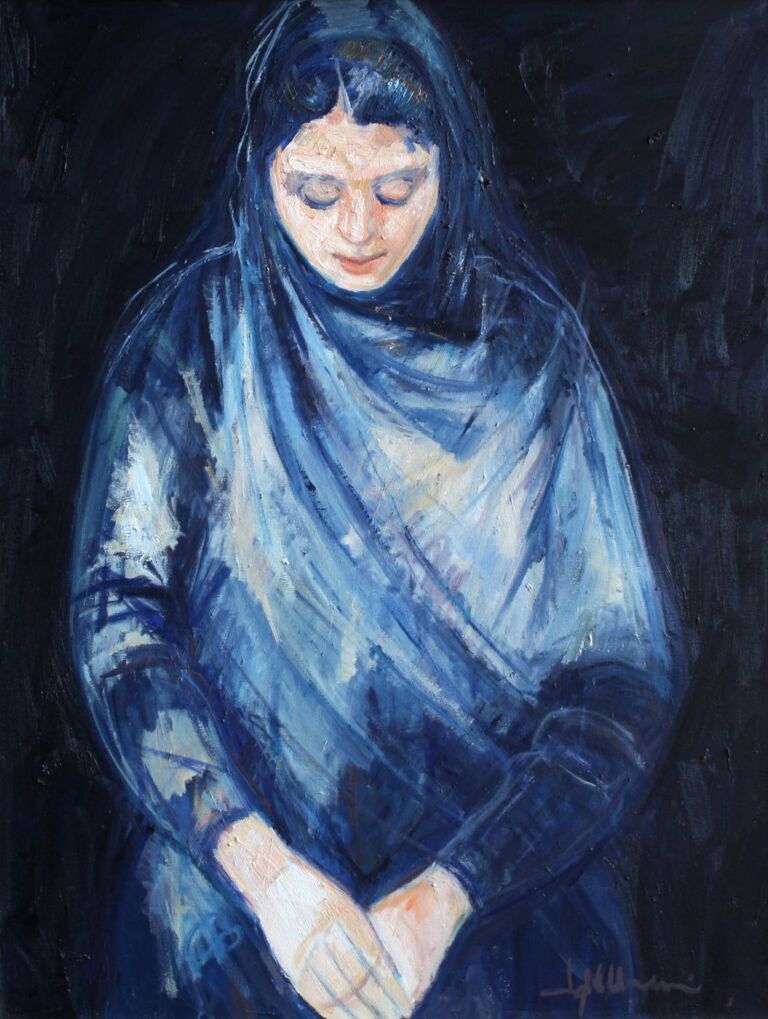 Sadiq Hussain's painting